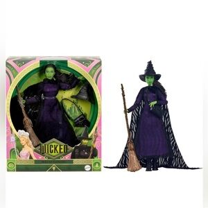 Mattel Wicked Elphaba Doll, Wicked Elphaba Barbie, Wicked Elphaba Deluxe Doll